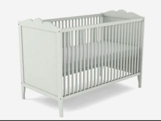 Cuna blanca IKEA+colchon+ fundas