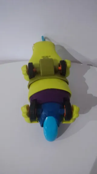 Juguete cocodrilo arrastre con ruedas y puzzle