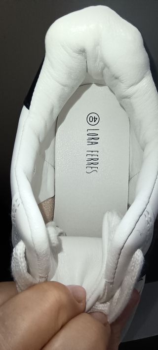 Scarpe da ginnastica donna bianche e beige