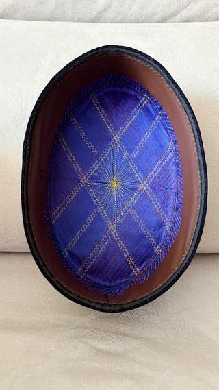 Traje masculino Malayo Azul y gorro azul tall L