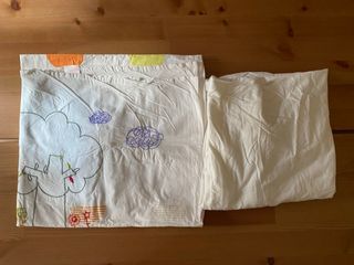 Juego funda nórdica y bajera cuna