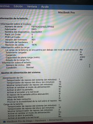 MacBook Pro 13 2019 i5 8GB RAM