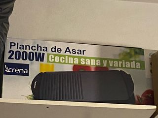 Plancha de Asar 2000W Crena
