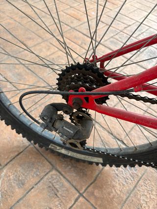 Bicicleta Infantil 24” Roja