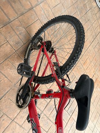 Bicicleta Infantil 24” Roja