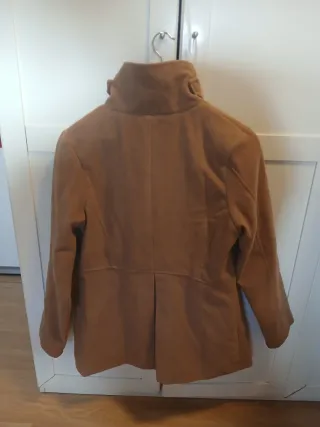 Abrigo marrón forrado