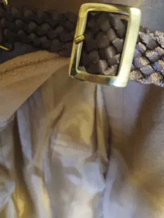 Abrigo marrón forrado