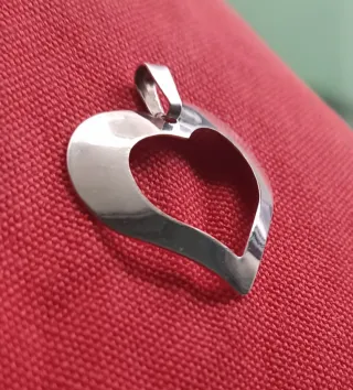 Coppia ciondoli a forma di cuore