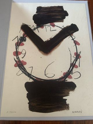 Litografía Manolo Valdés Galería Arte Contemporáne