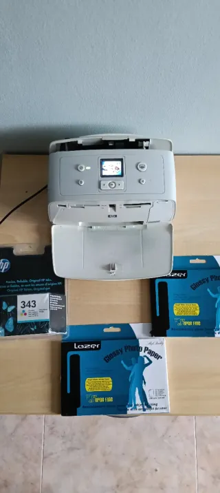 Pequeña Impresora HP Photosmart 343 para fotos