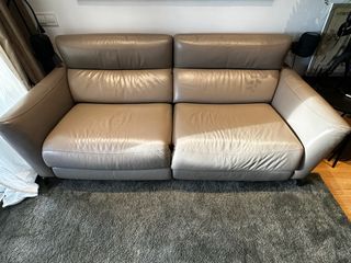 Sofá Natuzzi Piel Beige