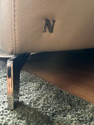 Sofá Natuzzi Piel Beige