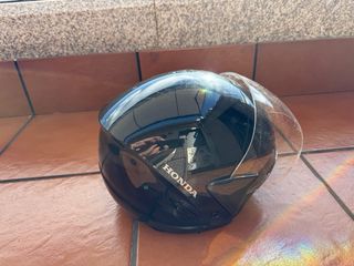 Casco Moto Honda Negro