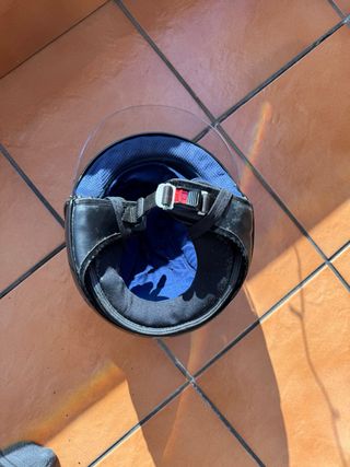 Casco Moto Honda Negro