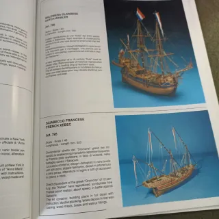 Catalogo Mantua Model modellismo navale