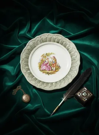 Piatto Vintage Reale Barocco