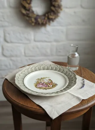 Piatto Vintage Reale Barocco