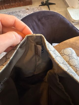 Bolso Gucci GG Supreme Baby / Mensajero Auténtico