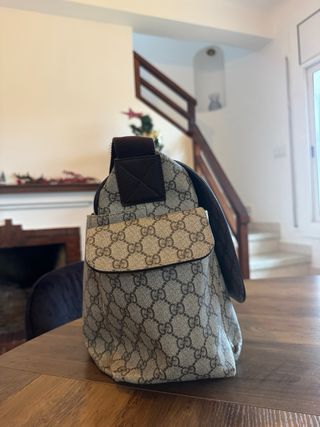 Bolso Gucci GG Supreme Baby / Mensajero Auténtico