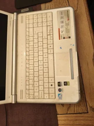 Portátil Packard bell Marrón/Plateado/blanco