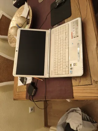 Portátil Packard bell Marrón/Plateado/blanco