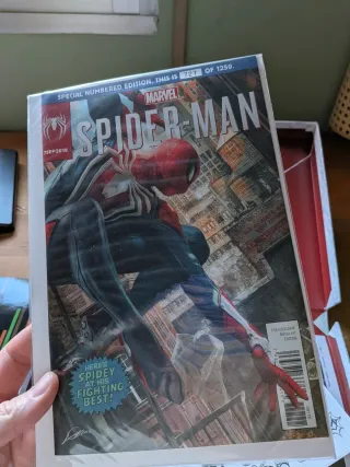 Press Kit Marvel Spider-Man PS4