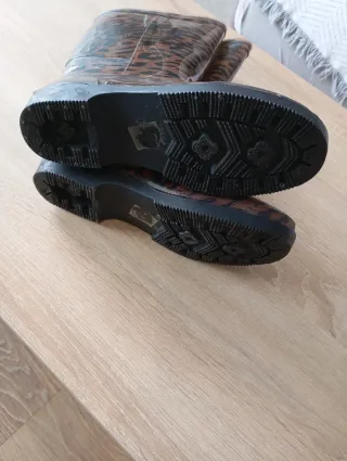 Botas de agua leopardo talla 37