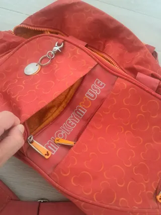 Bolsa de viaje Disney Mickey Mouse roja