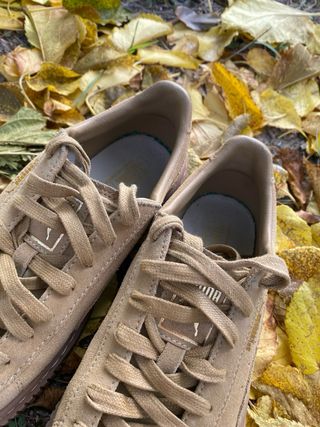 Zapatillas Puma Ante Tostado camel Dorado