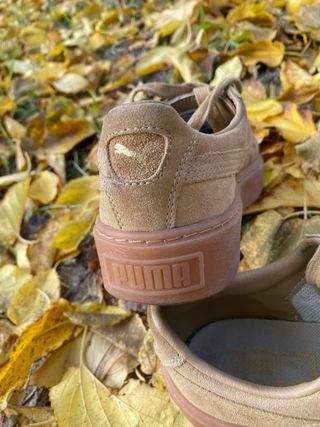 Zapatillas Puma Ante Tostado camel Dorado