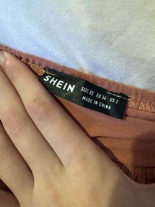 Blusa rosa hombros descubiertos talla única