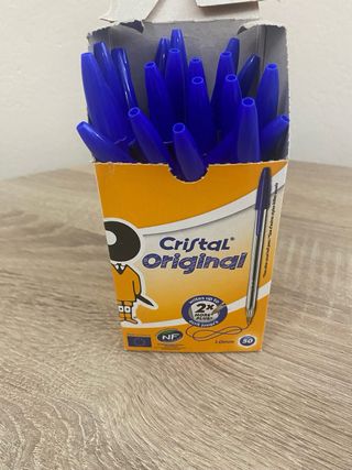 4 Bolígrafos BIC Cristal Originales