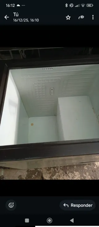 Arcón congelador zanussi