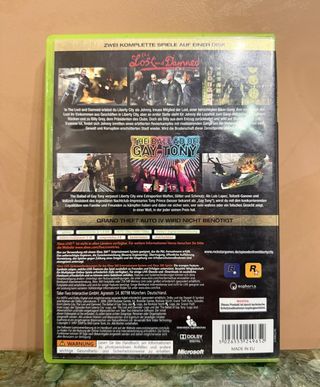 GTA: Episodes From Liberty City Gioco Xbox 360