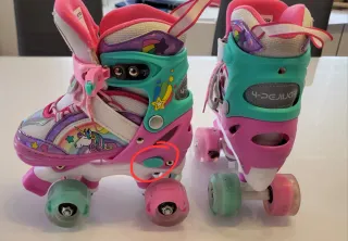 Patines de unicornio