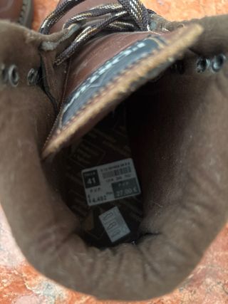 Botas de campo marrones sin estrenar