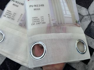 2 Tende Farfa Tende Leggero 140x280 Beige Chiaro