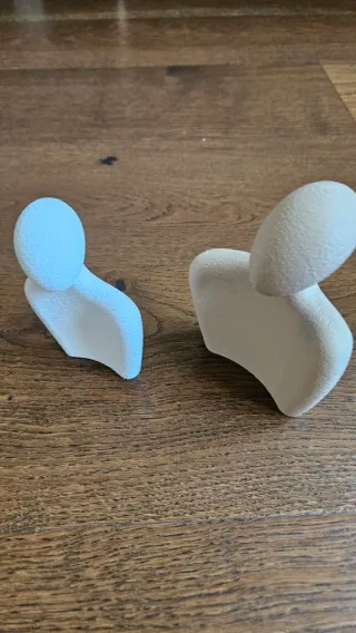 Statuette innamorati design moderno