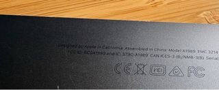 Tapa inferior Apple MacBook Pro 13