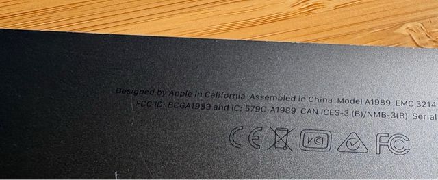 Tapa inferior Apple MacBook Pro 13