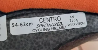 Casco Specialized bici naranja