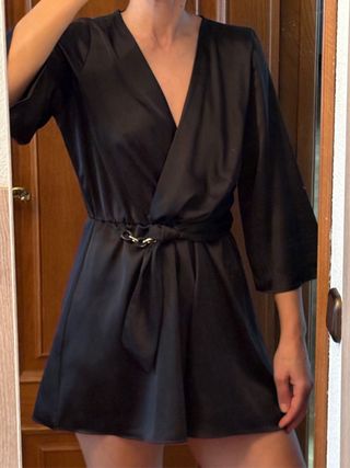 Mono Zara Negro Talla XS