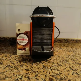Cafetera Nespresso Gimoka Naranja