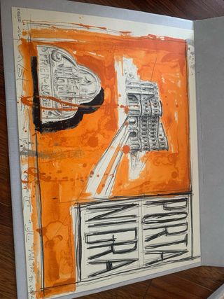 Litografía Andrés Nagel Galería Arte Contemporáneo