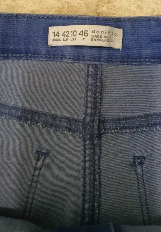 Pantalón vaquero azul talla 42