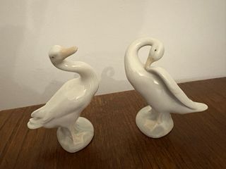 Pareja de figuras de porcelana de Lladró