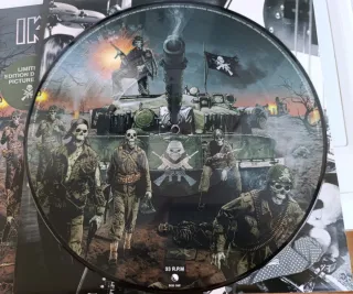 Iron Maiden 2LP Pictur A Matter of Life and death