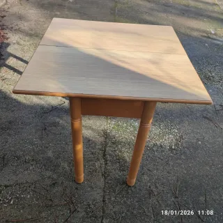 Mesa de cocina extensible madera