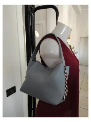 Borsetta Artigianale Neoprene Azzurro