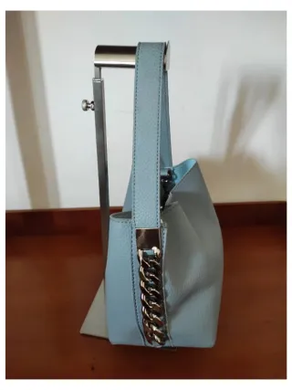 Borsetta Artigianale Neoprene Azzurro